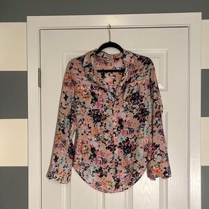 Express Multicolor Floral Blouse